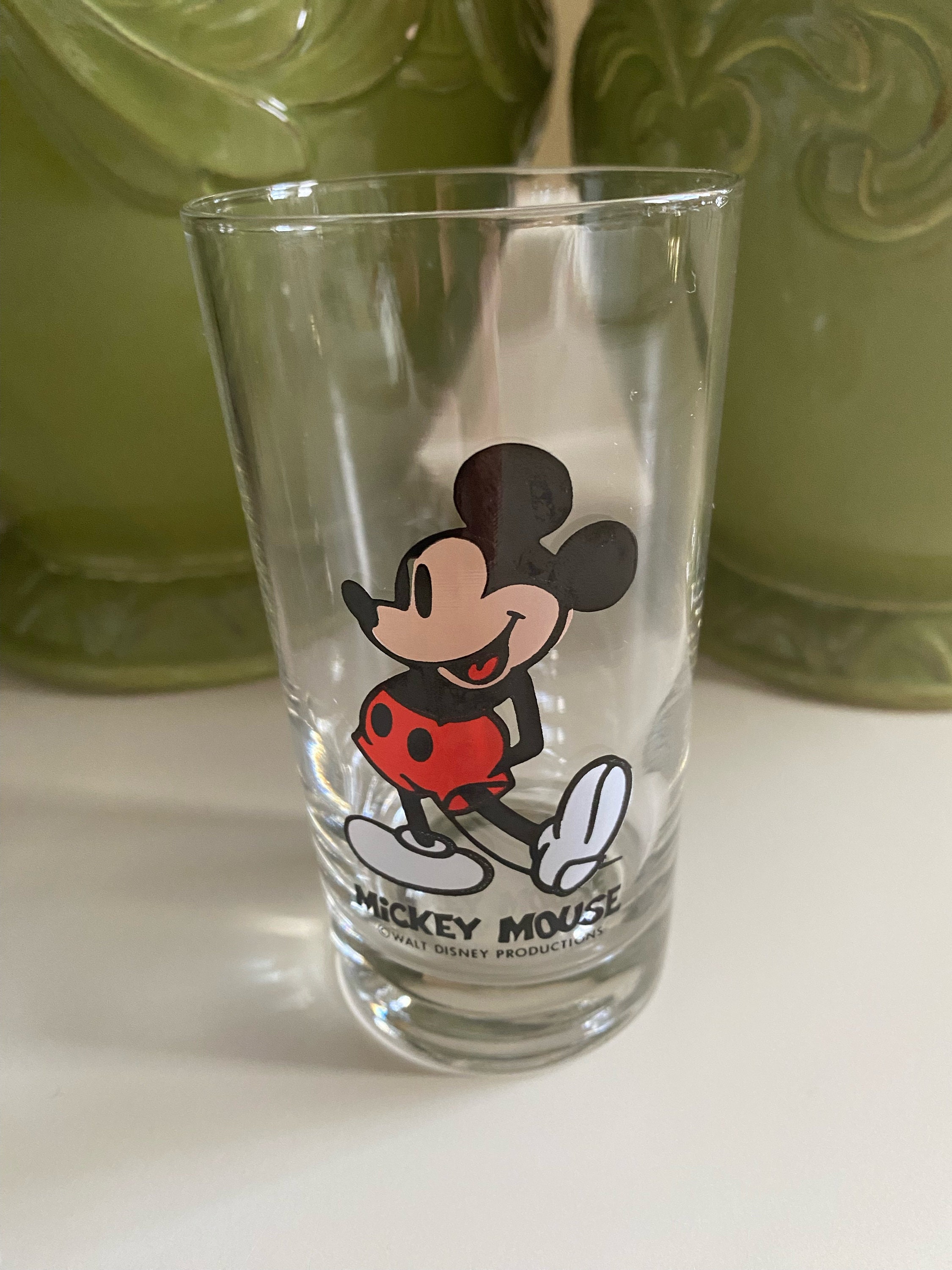 ディズニー ミッキーマウス ヴィンテージ グラス - Etsy 日本