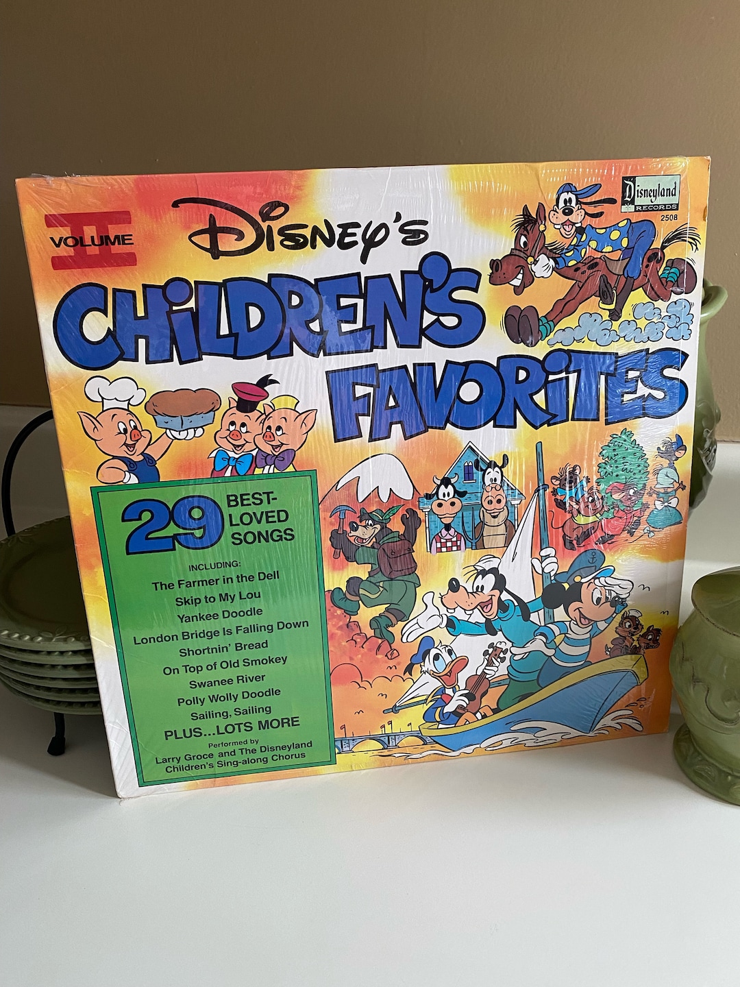 Walt Disney's Official Children's Favorites Songs Vinyl Record - Etsy