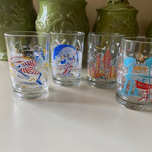 ディズニー「25th Magic」ヴィンテージグラス - 4個セット
