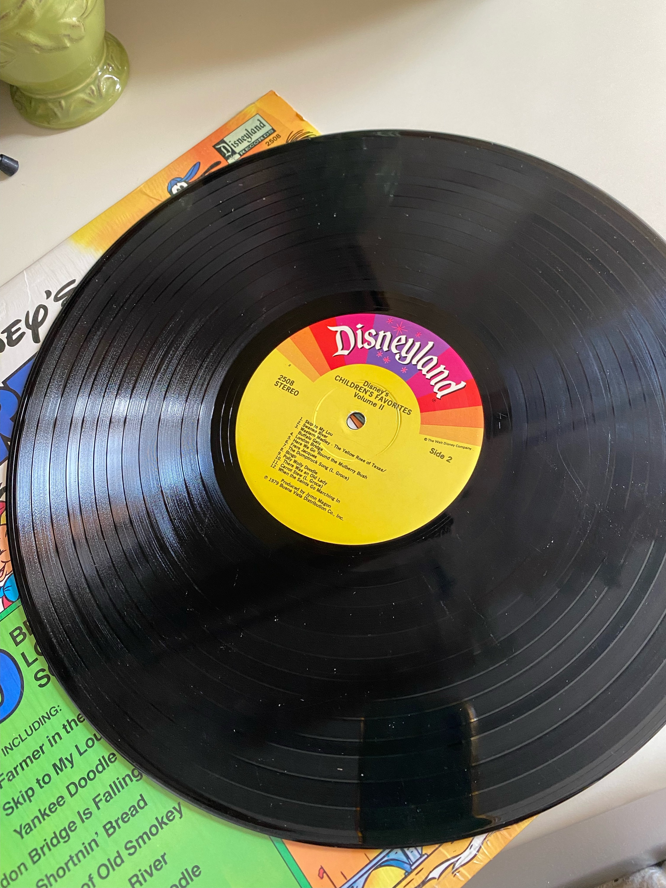 Walt Disney's Official Children's Favorites Songs Vinyl Record - Etsy