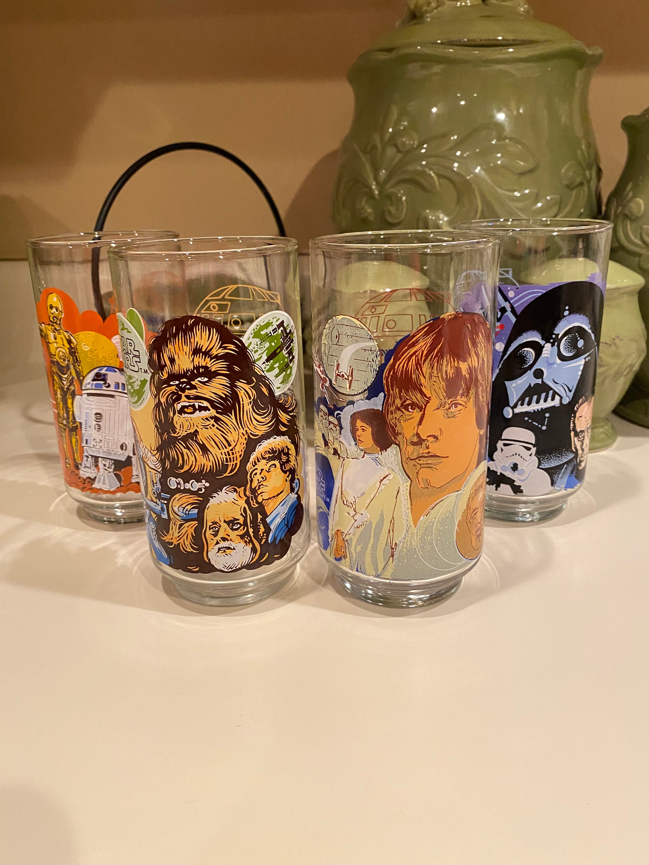Star Wars Movie Burger King 1977- Set of 4 - Etsy