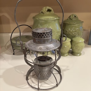 Railroad Kerosene Lantern -vintage  Dietz 999 - B&O Railroad