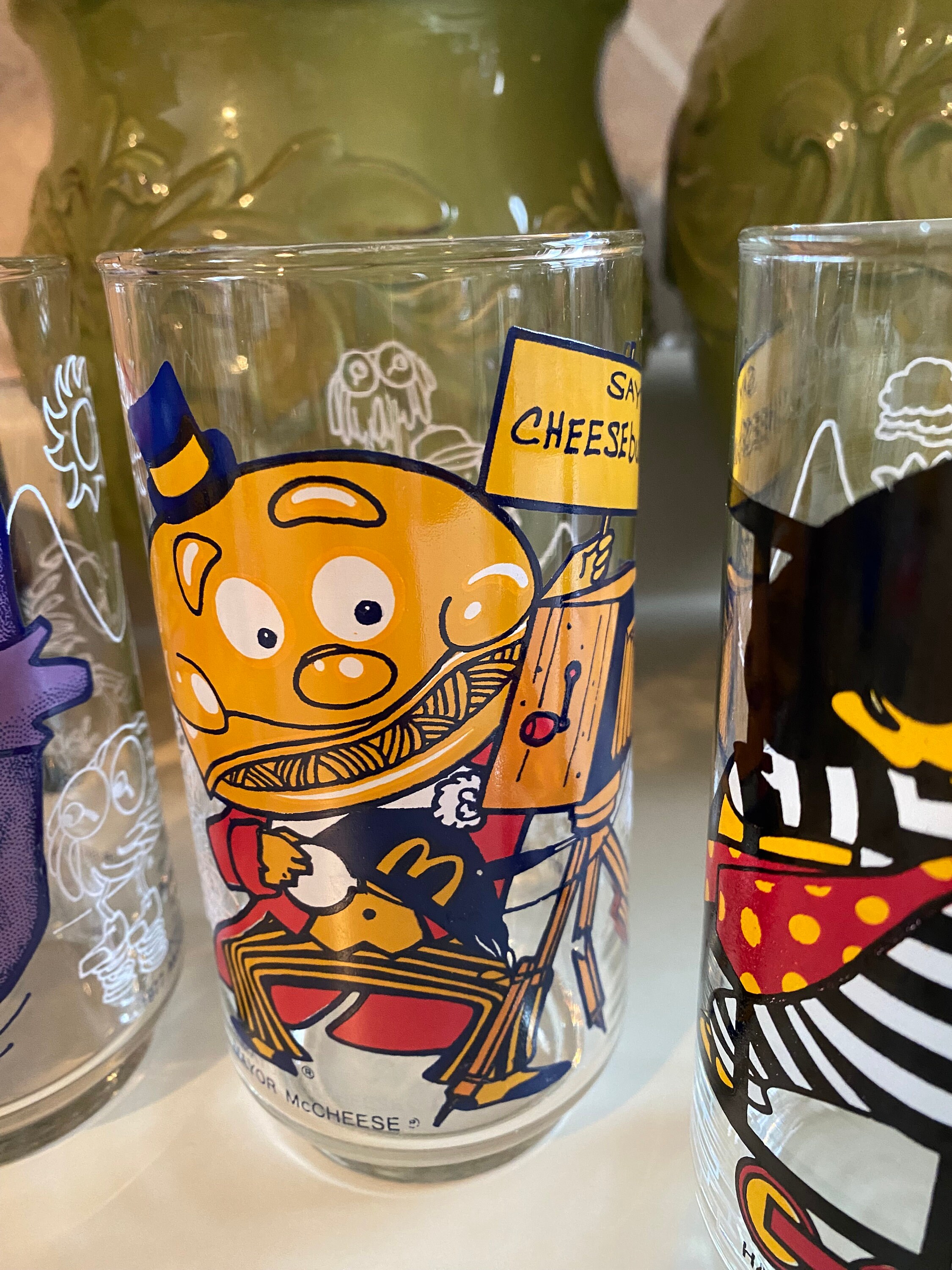 11977年！マクドナルドグラス6個セット！レア！ マクドナルド グラス 6Pセット McDoNALDS 70s Vintage ロナルド
