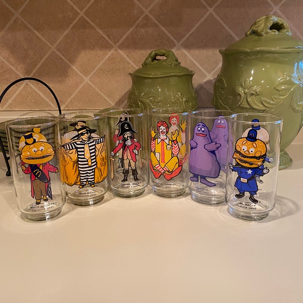 Mcdonalds Glasses - Etsy