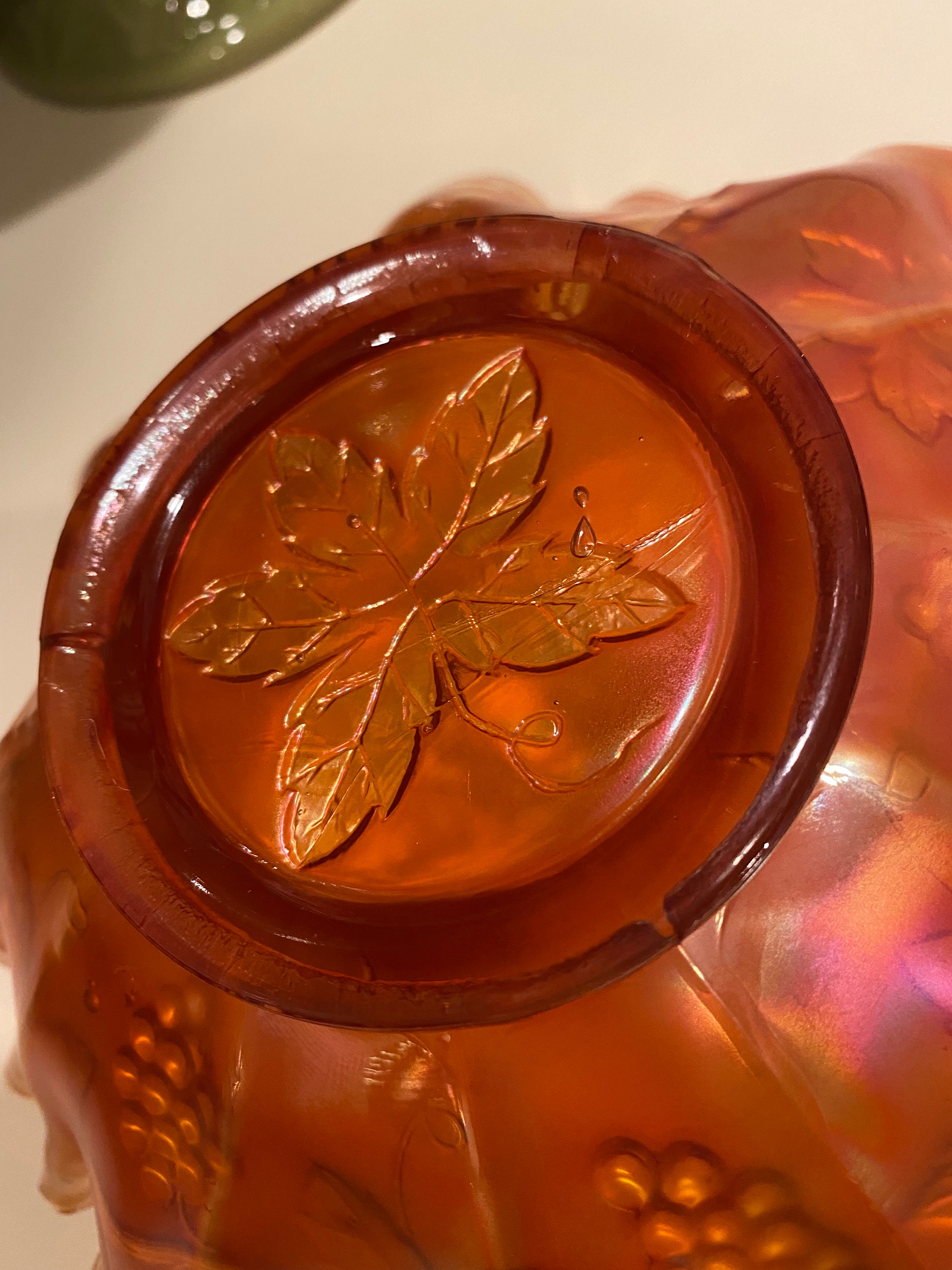 フェントン マリーゴールド ブドウと葉 3 in 1 ヴィンテージ フリル