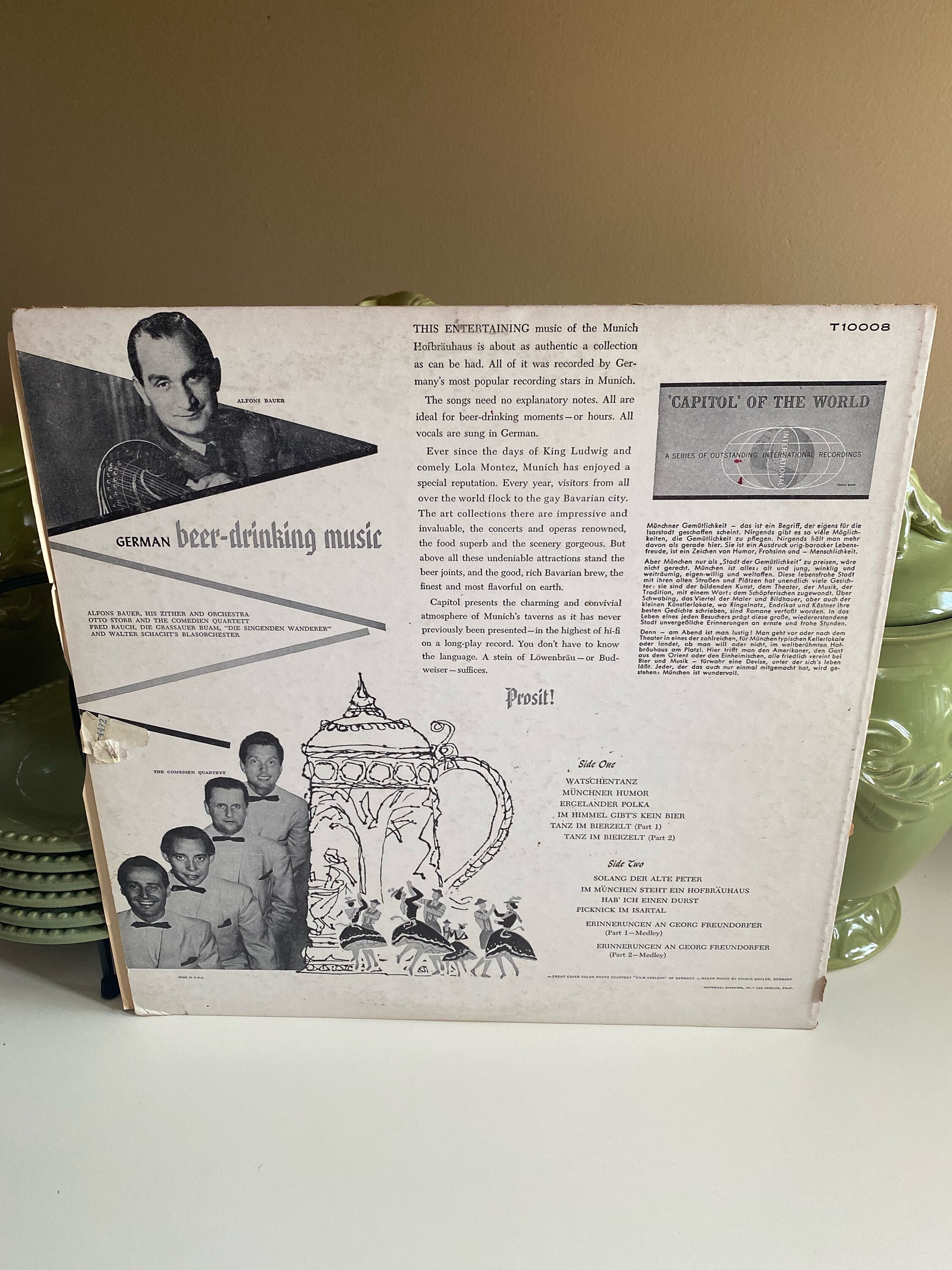 German Beer-drinking Music Vinyl Record - Etsy