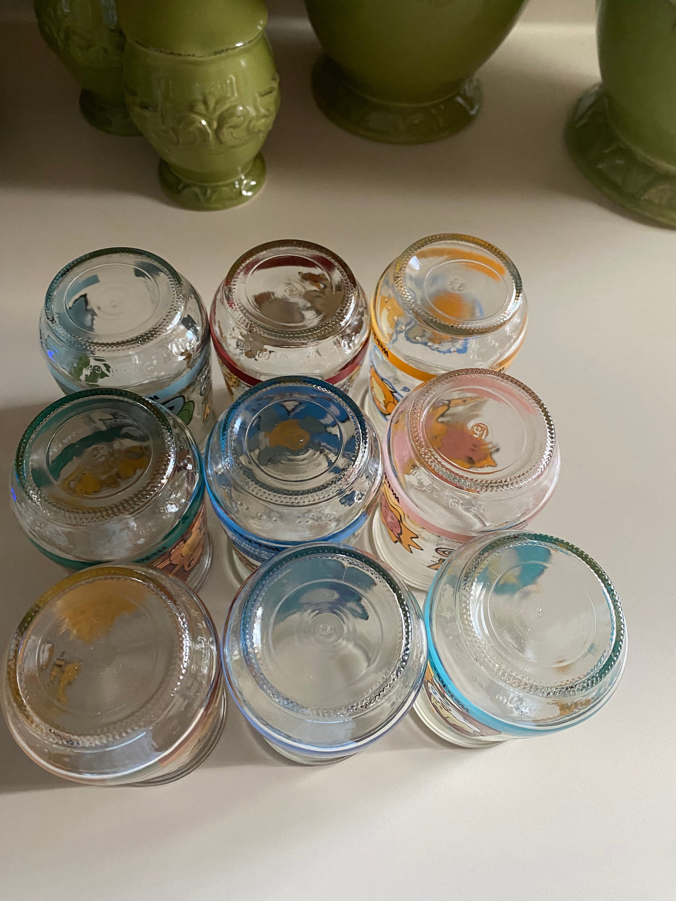 Welch's Vintage Pokemon Glasses - Set of 9 - Etsy