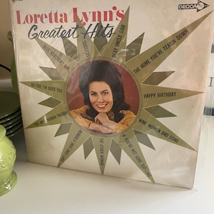 Loretta Lynn&#39;s Greatest Hits Vintage Album Record
