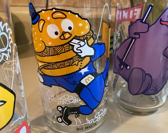 マクドナルド「アクションシリーズ」キャラクター ヴィンテージグラス