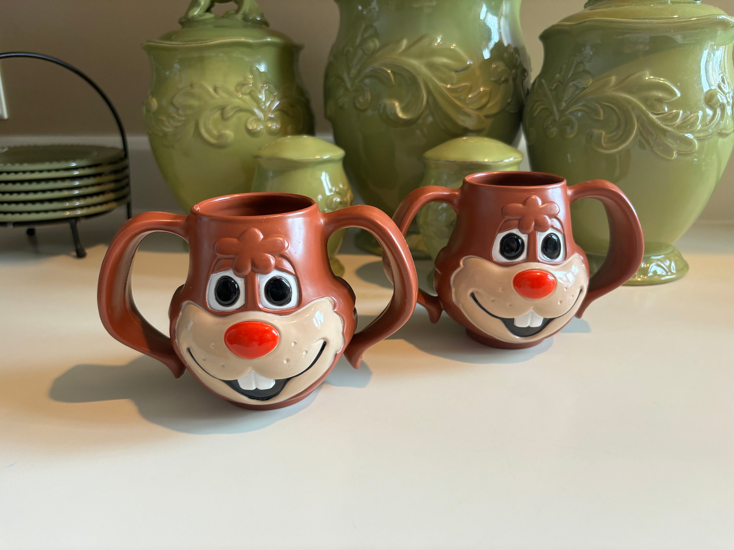 Nestle Nesquik Bunny Vintage Mugs - Set of 2 - Etsy