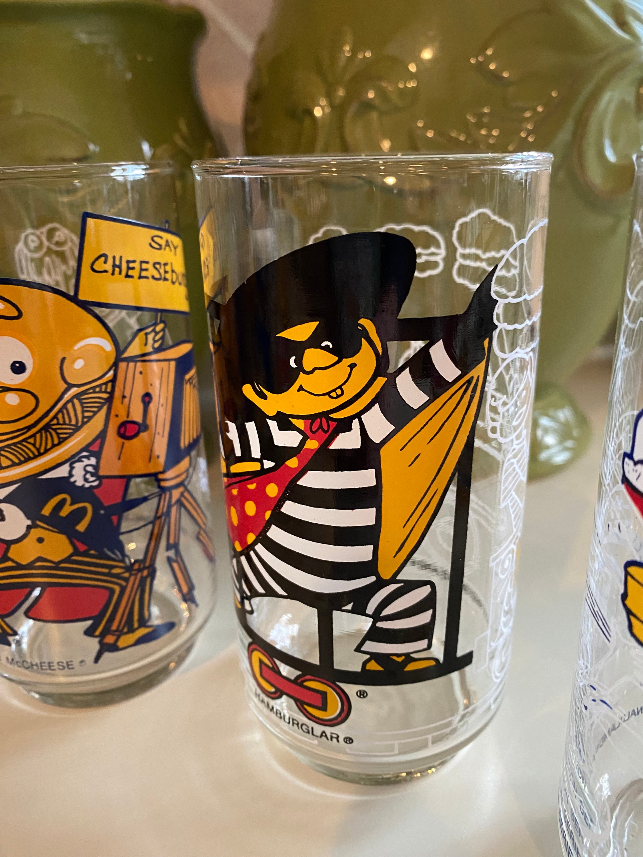 マクドナルド「アクションシリーズ」キャラクター ヴィンテージグラス