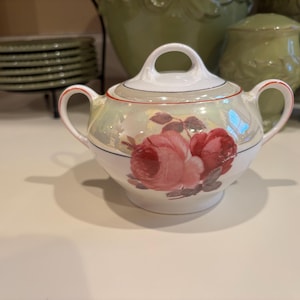 Z&S Co. Bavaria Sugar Bowl - vintage #9525