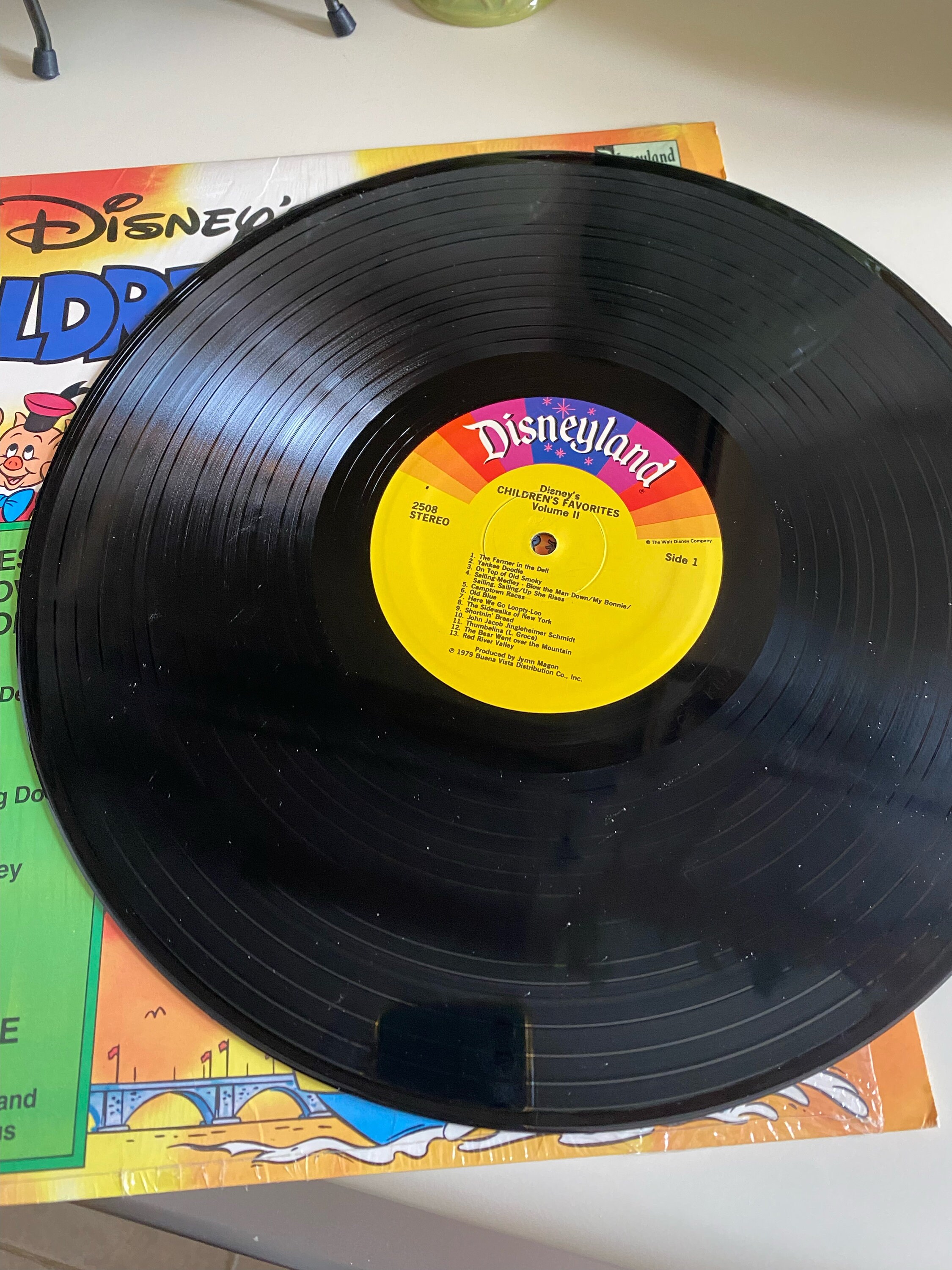 Walt Disney's Official Children's Favorites Songs Vinyl Record - Etsy