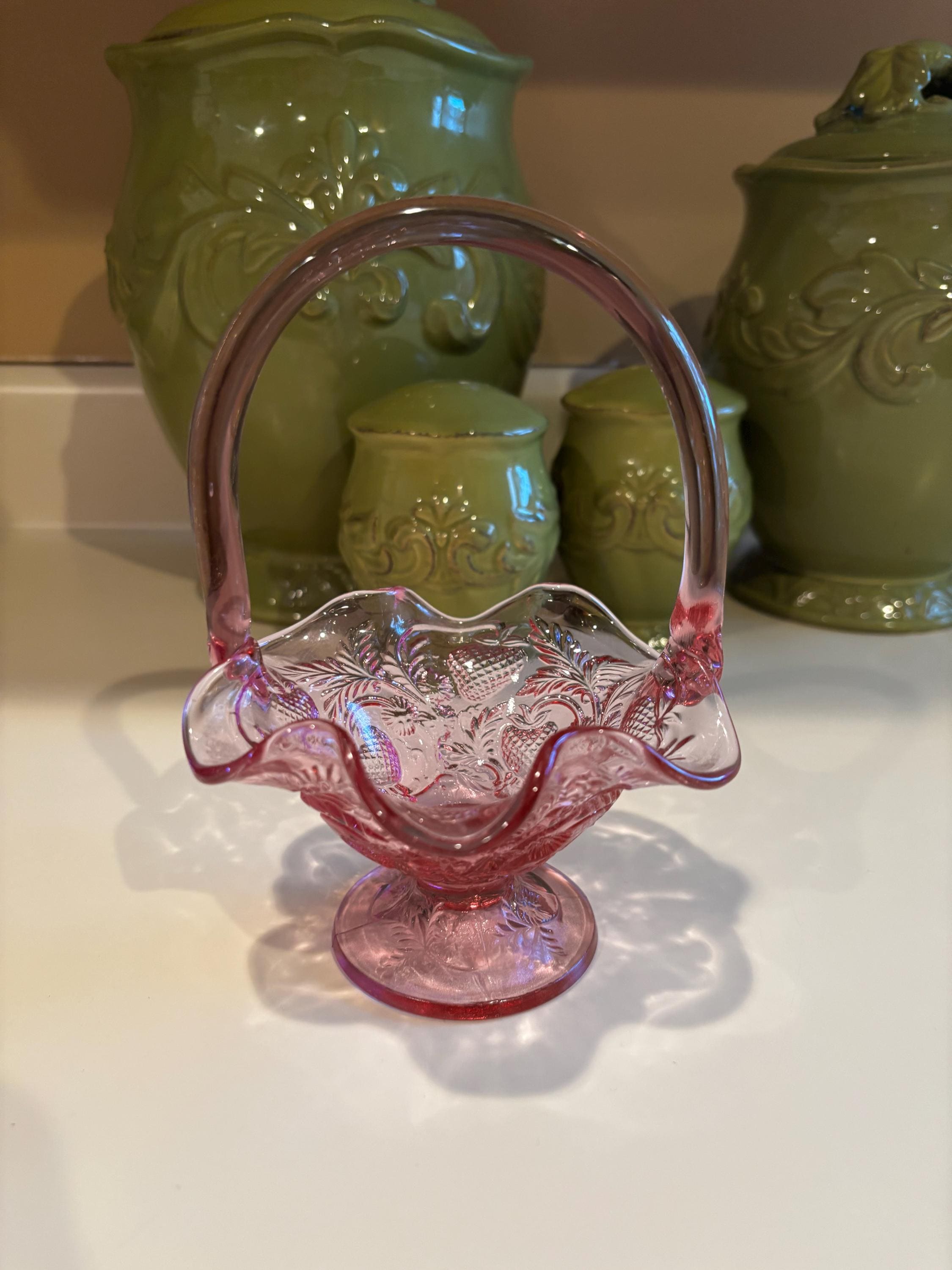 Rare Fenton Baskets - Etsy