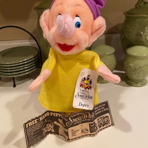 Promotionele DishSoap Vintage Puppet - Dopey - Walt Disney Co.