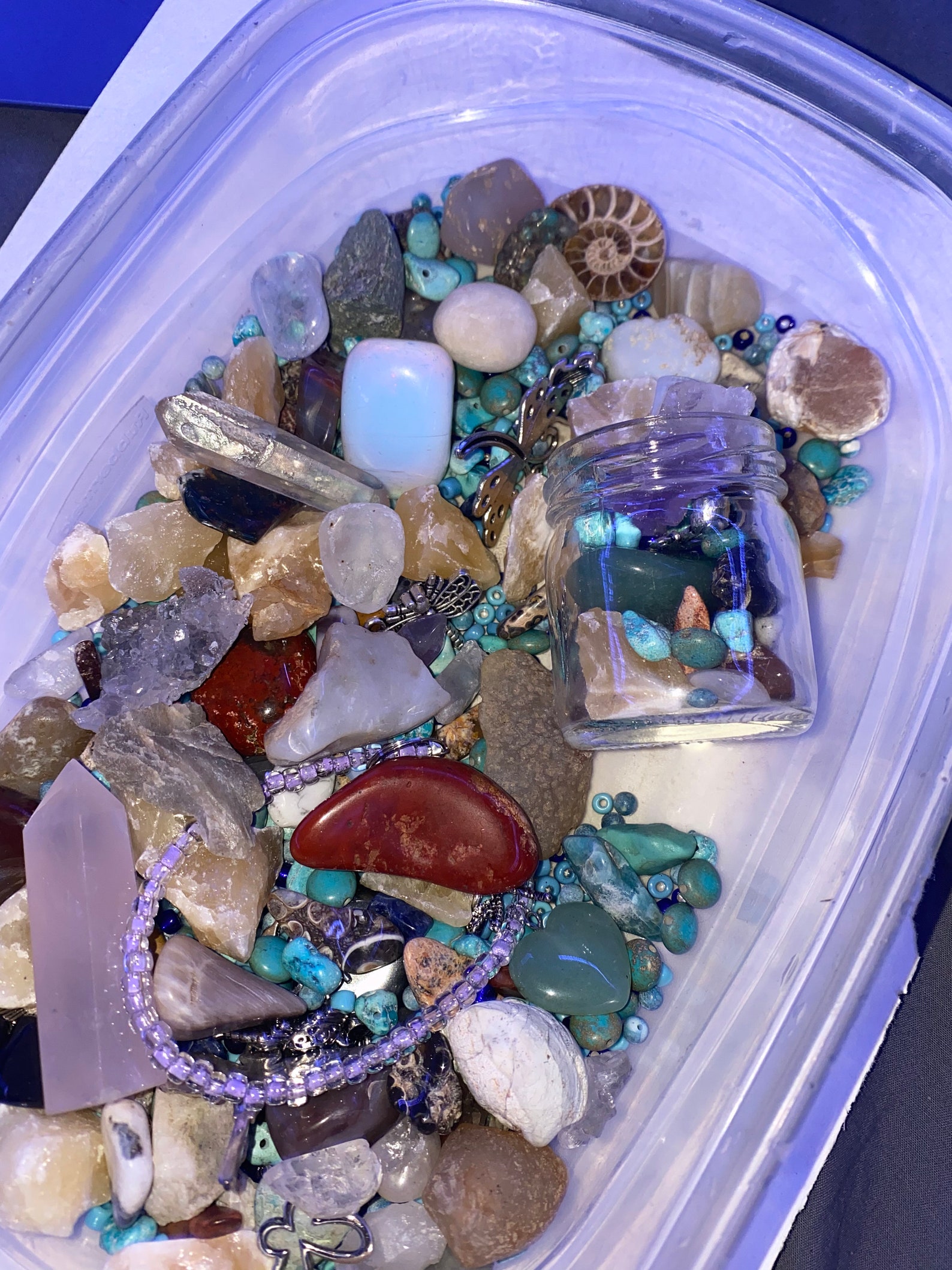 Crystal confetti Etsy