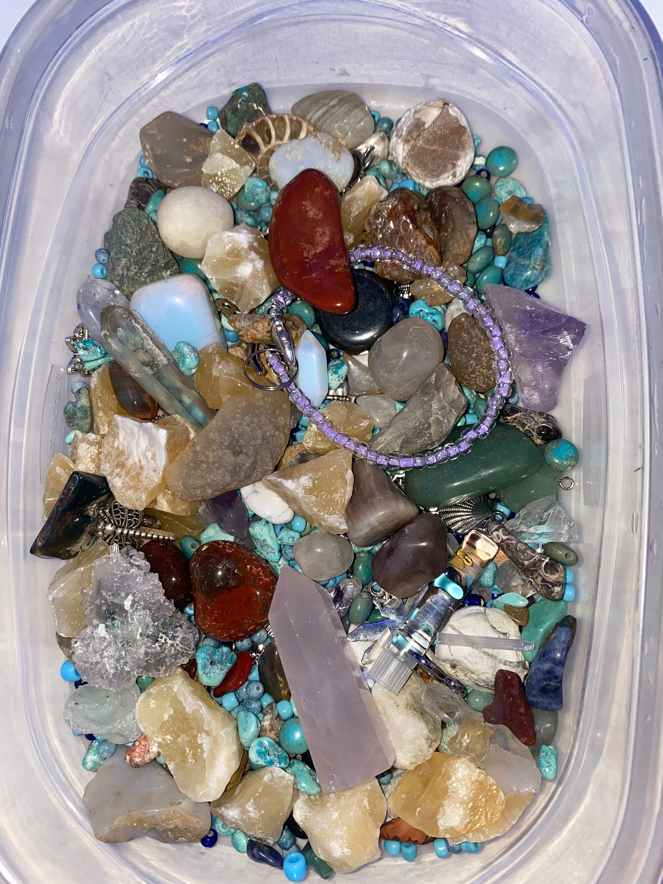 Crystal confetti Etsy