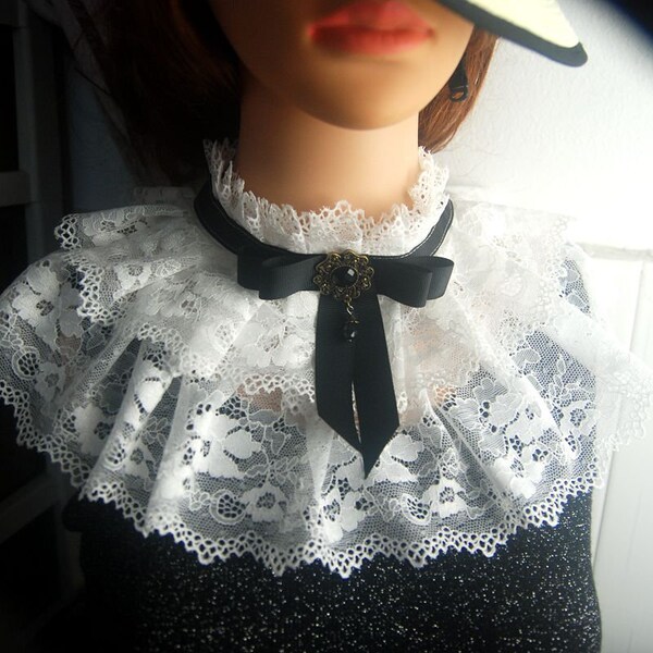 Lace Collar Etsy