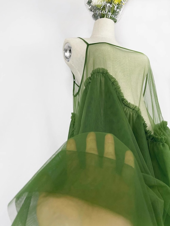 Mesh Tulle Dress,long Dress,see Through Dress,sheer Dress