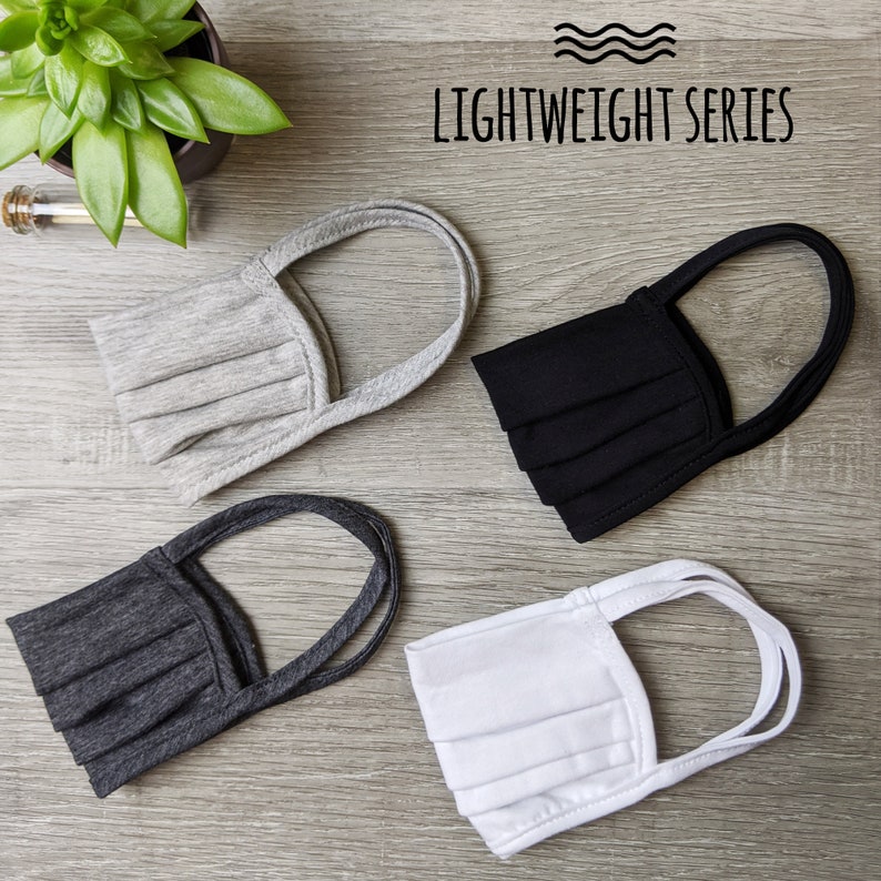 Perfect for Summer: Lightweight Series Cotton Face Mask | Cool ...