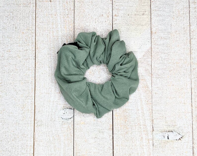 Bow Scrunchies Scarf Scrunchie qty: 1 XL Scrunchie Spring Scrunchie with Option of Zipper Pocket Hidden Pocket Ponytail Holder