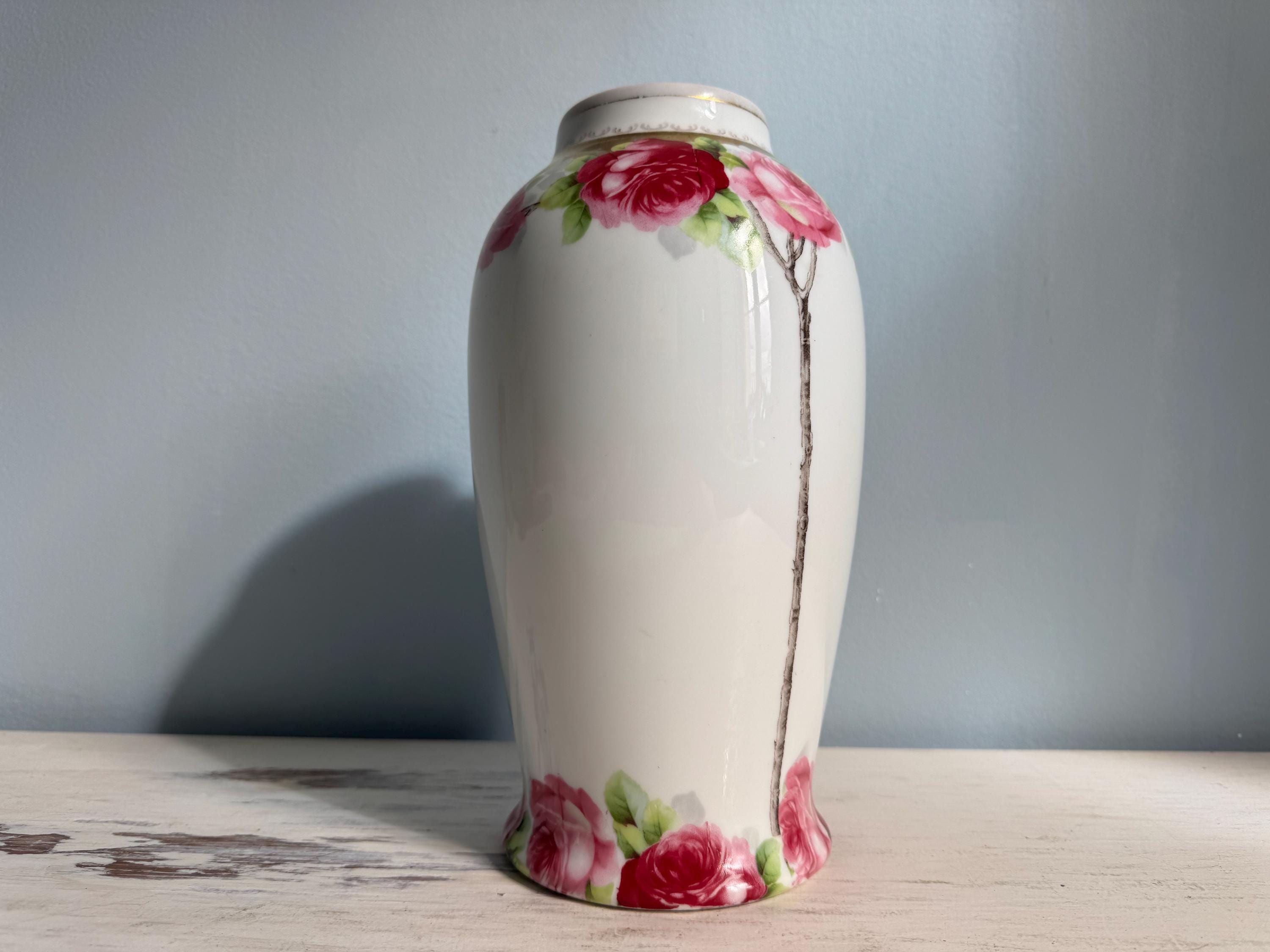 Rosenthal rose vase - Etsy 日本