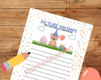 Writing Prompt Worksheet Picture Prompt Kids Writing Sheet Story Writing