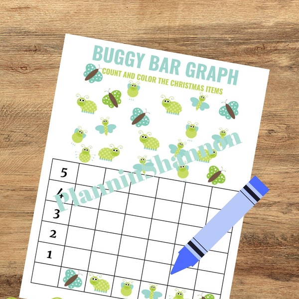 Math Bar Graph Worksheet Graphing Bugs Math Centers