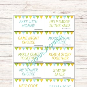 Homeschool kids reward tickets kids coupons for home behavior tickets reward system