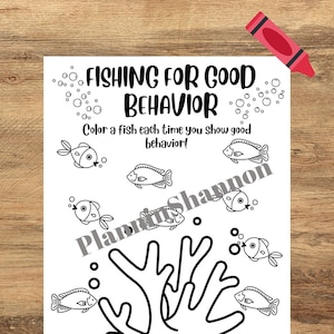 Good Behavior Coloring Sheet for Kids Positive Behavior Classroom and Homeschool