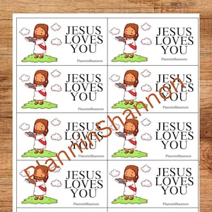 Jesus Loves You Karten Ermutigungskarten Sonntagsschule Karten Christliche Erinnerungskarten