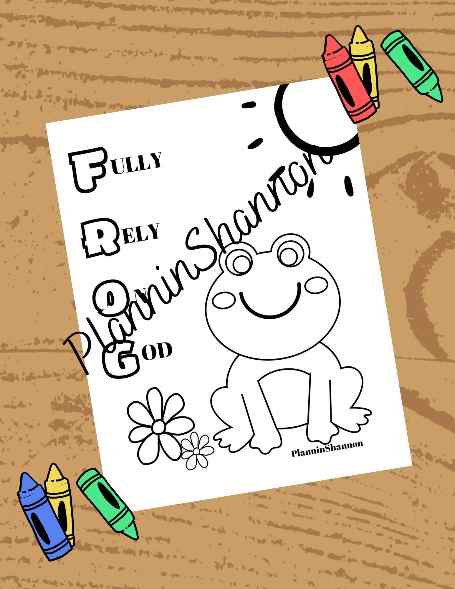 Christian Coloring Sheet Kids Christian Color Page Church Printable - Etsy