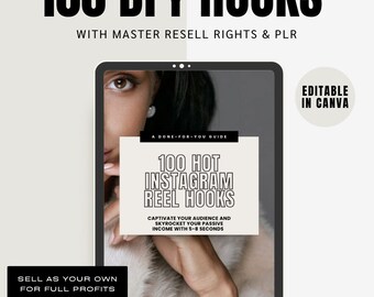 100 ganchos de Instagram populares [con MRR y PLR]