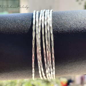 Silver Hammered Bangle Set - 7 Set Bangle - Smooth Bohemian Style - 925 Sterling Bangle Set - Handmade Bangle Set - Bangle Set For Women