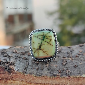 Designer Monarch Opal Ring ~ 925 Handmade Silver Ring ~ Monarch Opal Jewelry ~ Latest Ring ~ Boho Ring ~ Multi Color Stone Ring ~ Gift Idea