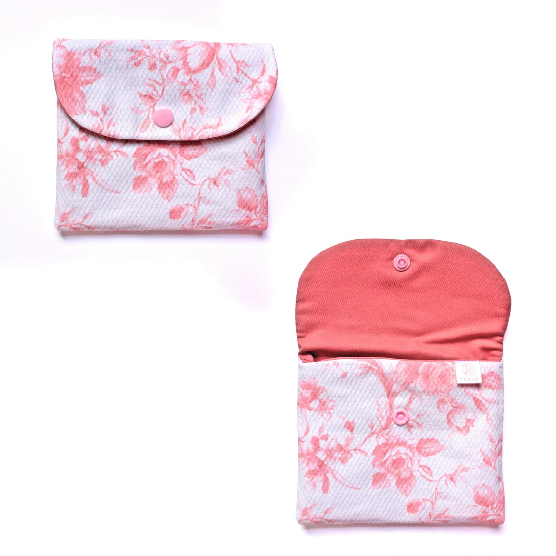 Sanitary Pouch, Cotton Sanitary Pad Organizer, Tampon Pouch, Pad Pouch