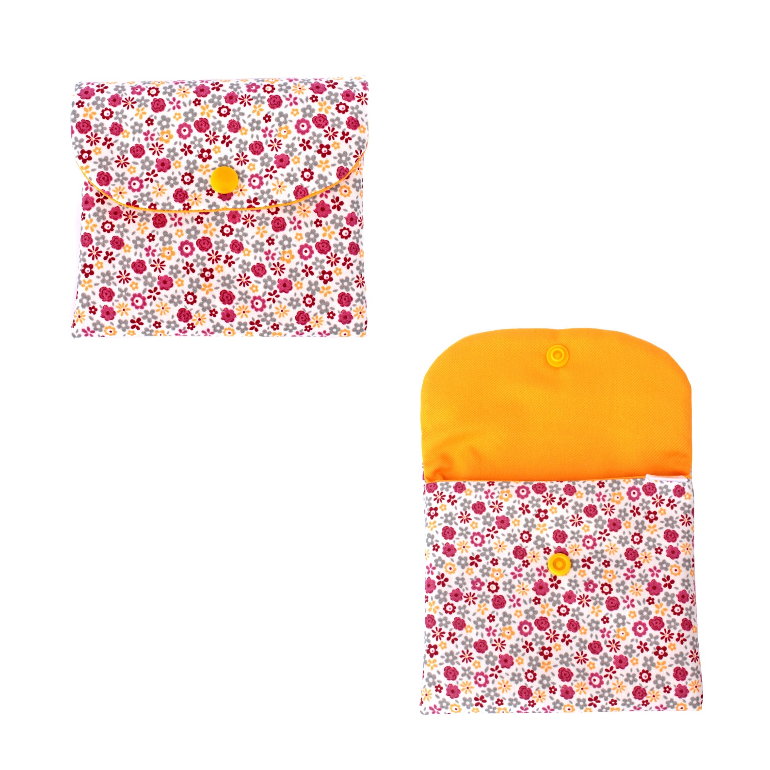 Sanitary Pouch, Cotton Sanitary Pad Organizer, Tampon Pouch, Pad Pouch