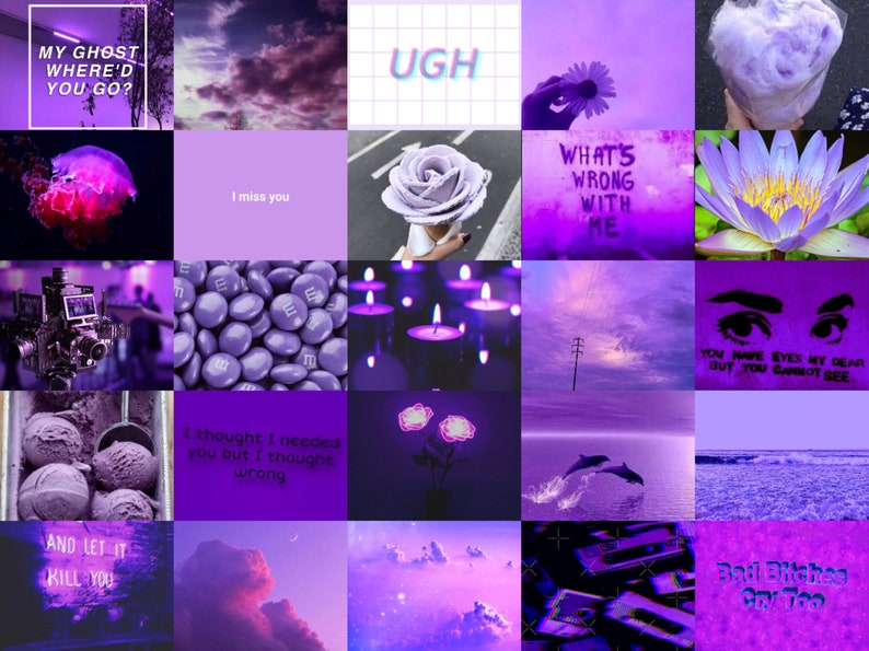 Purple mood board repsilope