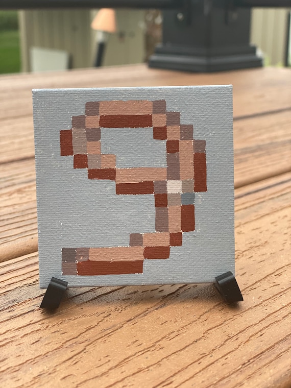 Minecraft Letters 3x3