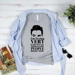 David Rose Shirt, Schitts Creek Quotes Shirt, Schitt Creek Shirt, Moira Rose Shirt, Rosebud Motel, Rose Apothecary, Ew David Cursive