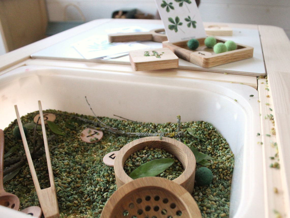 Wooden sensory play tool set for toddlers and preschoolers. Etsy