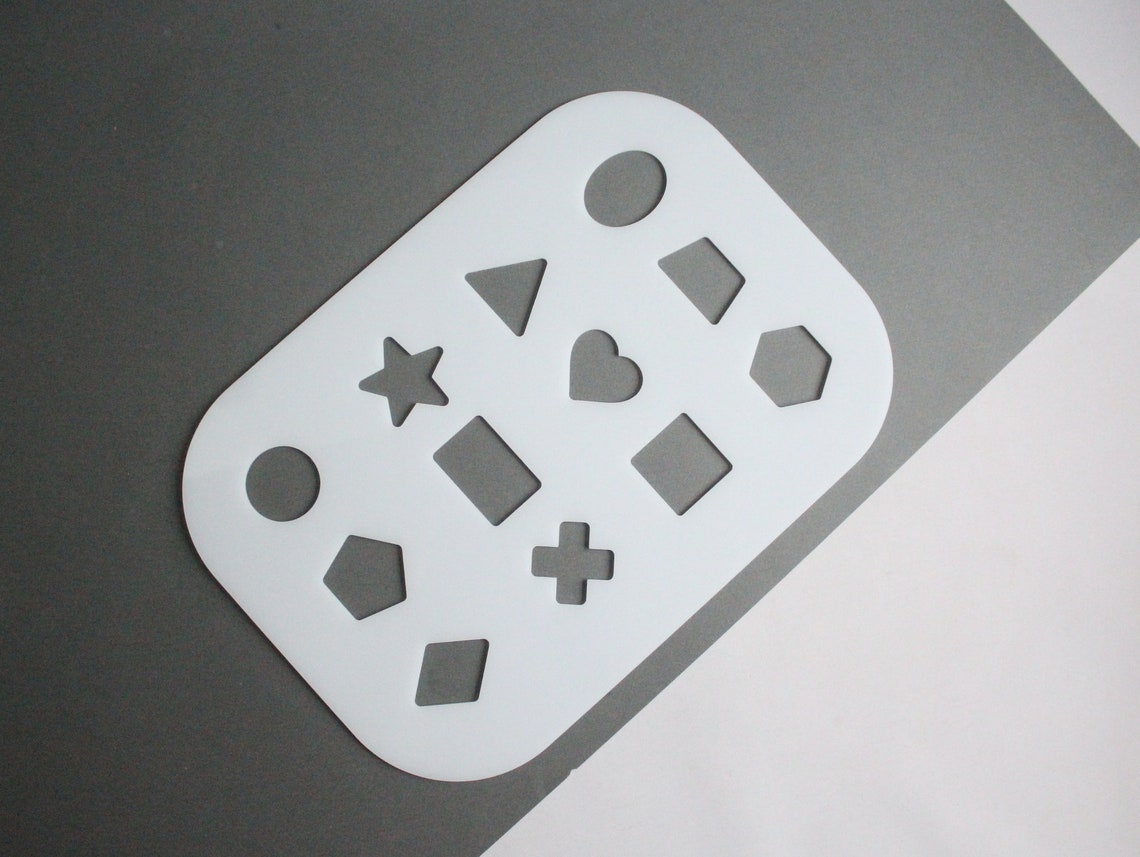 Shape Sorting Lid for Trofast Box. Acrylic Flisat Insert With Etsy