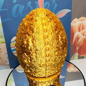 3D Gedruckt klappbare Deckel Osterei Dekoration Einzigartige Frühling Dekor, Handgefertigte Ostergeschenk Sohn Tochter Candy Container Spielzeug Schmuckstücke vorhanden