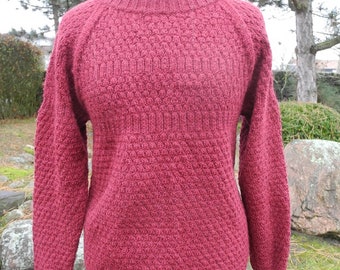 Men's Knit Sweater British Wool Alpaca Gr. M Voguecrafter