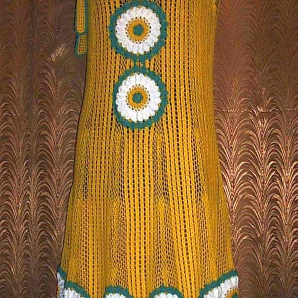 Special production crocheted dress Kamille Crochet Voguecrafter