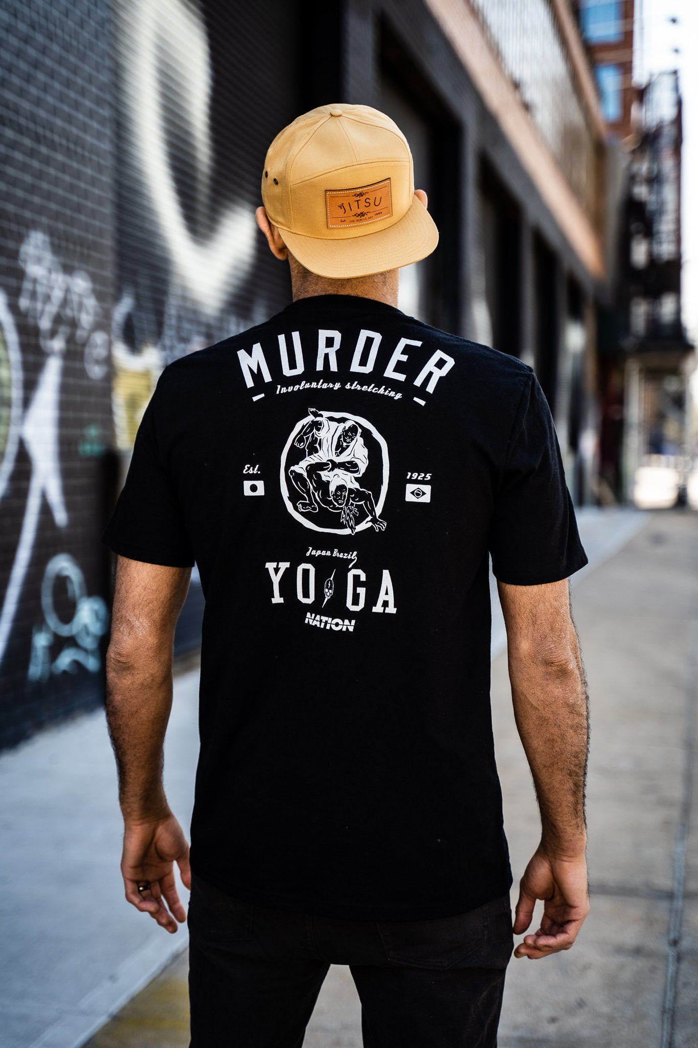 Murder yoga t shirt Clearance