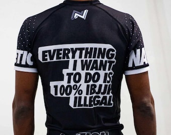IBJJF-Ranked Rash Guard Kurzarm