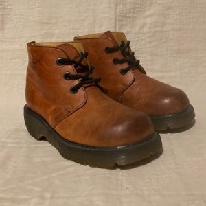 Doc martens burnt orange deals