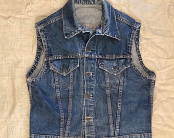 60s Levi’s Big E 559XX Cut Off Denim Vest