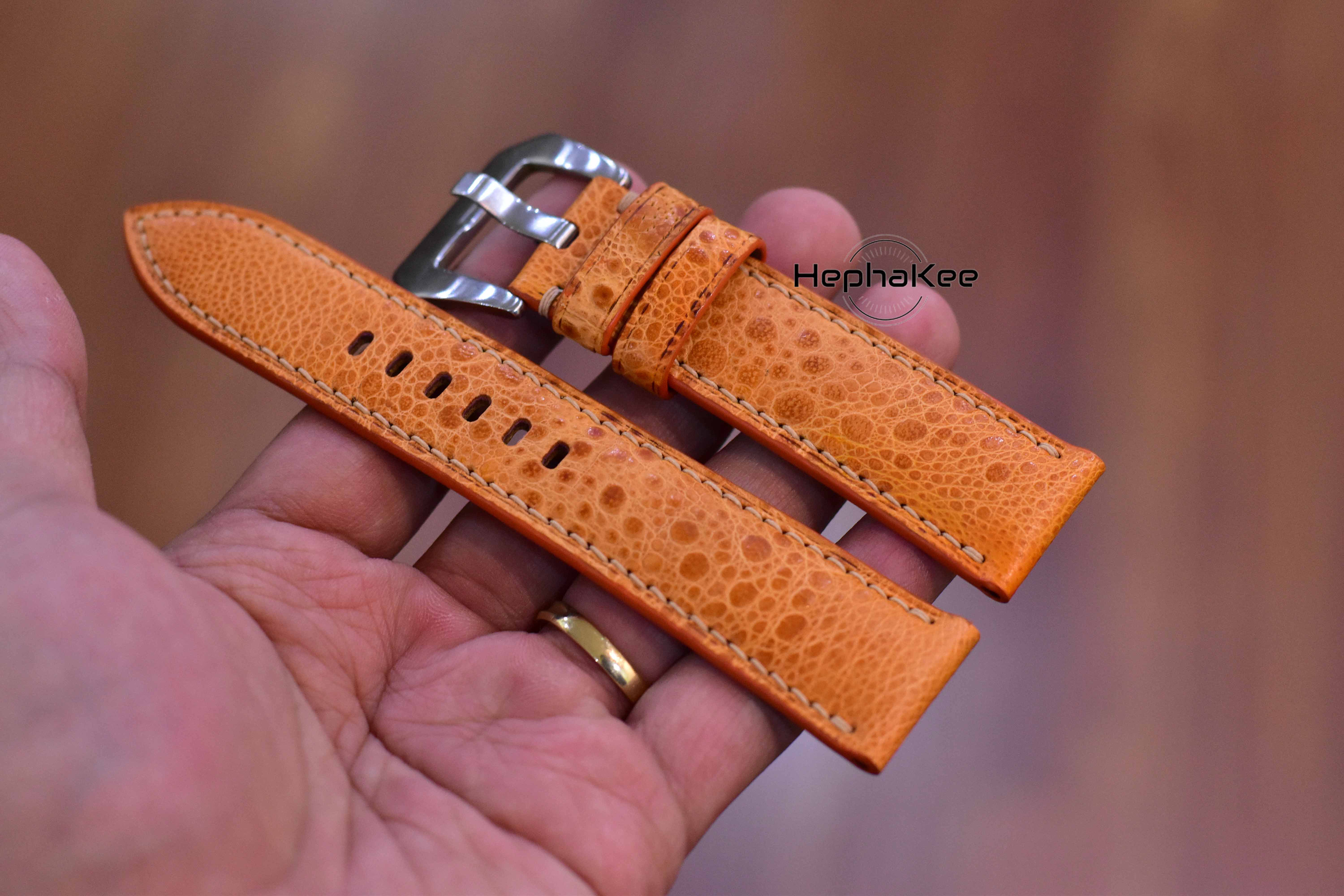 bespoke leather watch straps